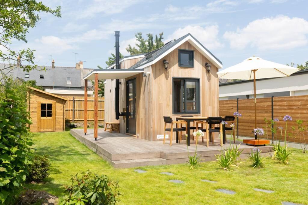 ドル・デ・ブルターニュ Tiny House En Baie Du Mont-Saint-Michelヴィラ エクステリア 写真